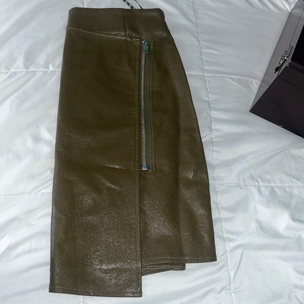 New leather skirt